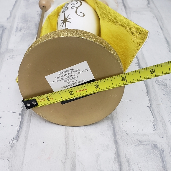 NUTCRACKR Queen in White and Gold,14" - Picture 12 of 12